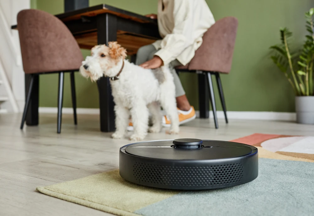 robot vacuum cleaner dog hair